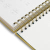Guided Recipe Journal, Hardcover B5 Spiral -  Hanging Fruits