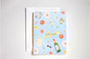 Newlyweds wedding card
