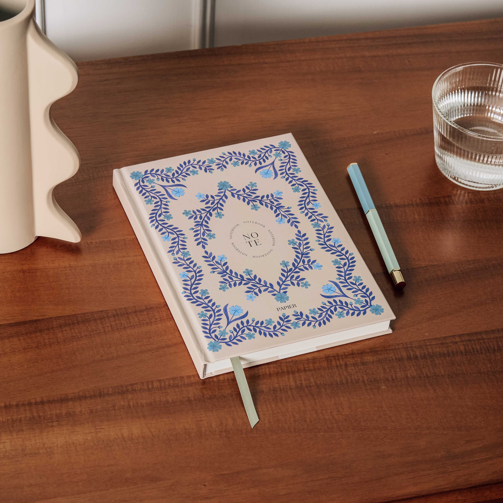 Lined Notebook, A5 Hardcover - Italian Summer